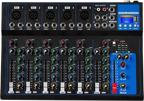 美品 Depusheng HT7 Bluetoothポータブルオーディオミキサー 71CHq1xac9L._UF894,1000_QL80_.jpg